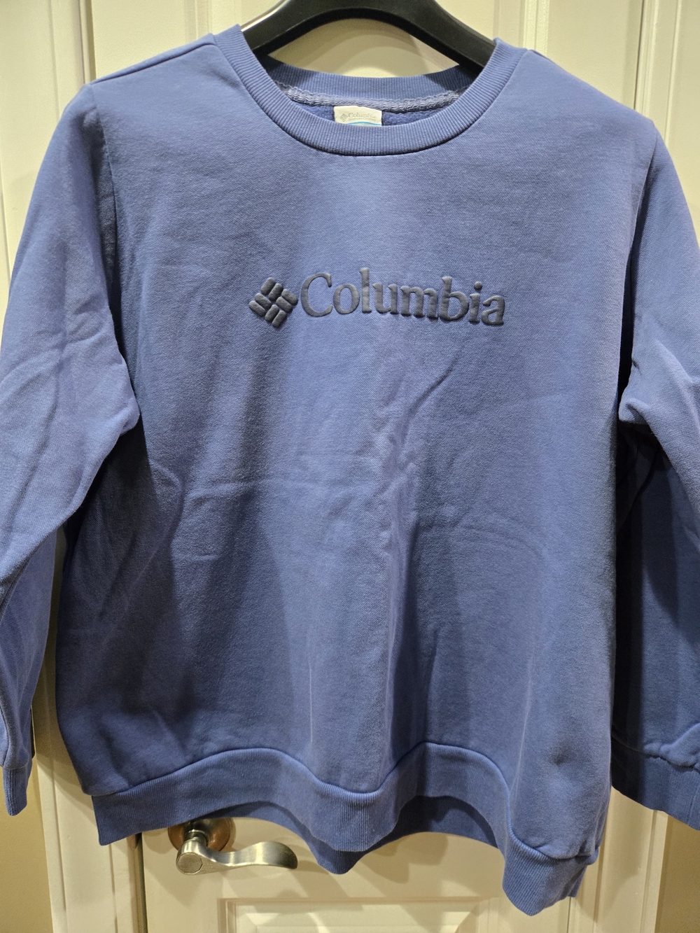 Columbia Men's Crewneck Sweatshirt in Periwinkle Blue